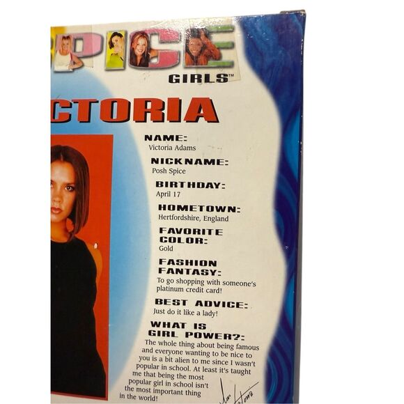SSOLD🚫 Vintage Spice Girls Girl Power Posh Spice Victoria Doll 1st Ed - Picture 7 of 9